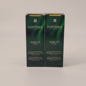 2× RENE FURTERER Karite Hydra Hydrating Ritual Shine Mask Dry Hair 3.4oz